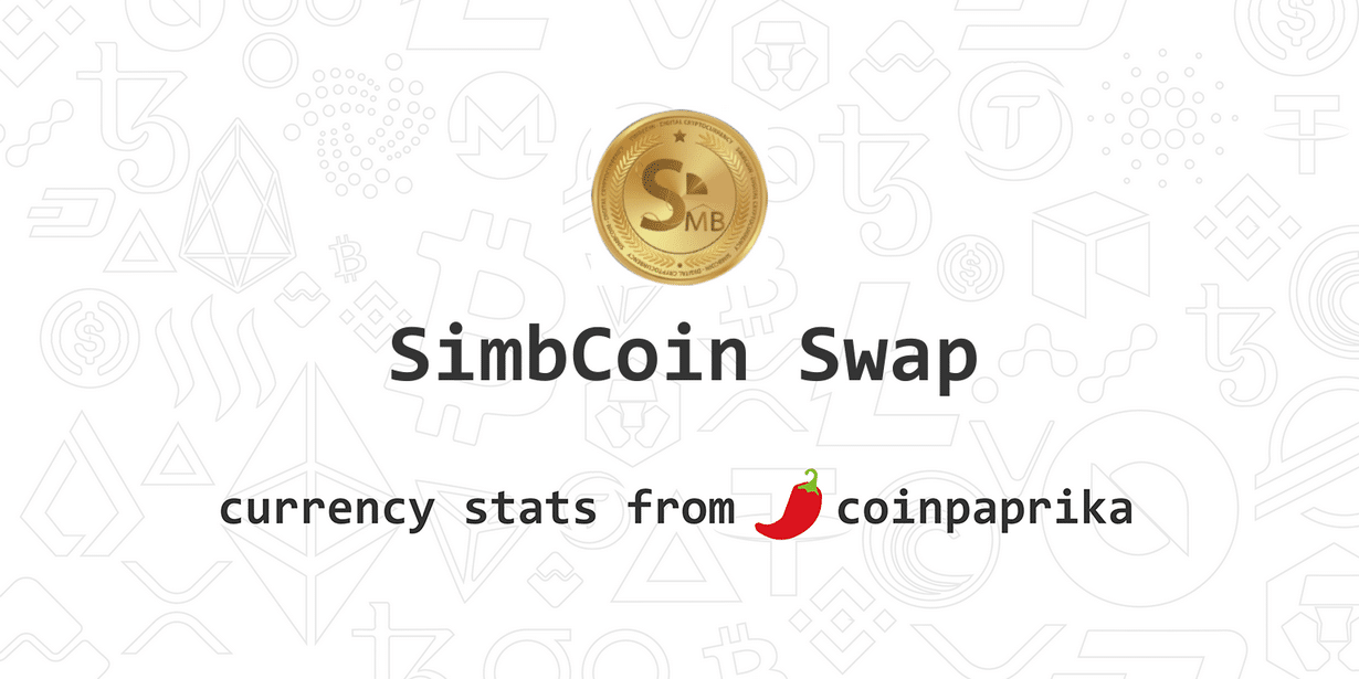 SimbCoin Swap Rate Prediction