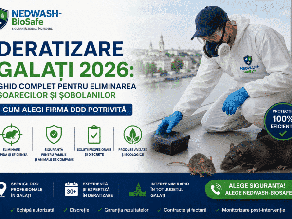 Deratizare Galați 2026: Ghid Complet pentru Eliminarea Șoarecilor și Șobolanilor — Cum Alegi Firma DDD Potrivită
